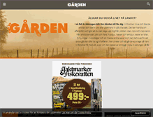 Tablet Screenshot of alltomgarden.se
